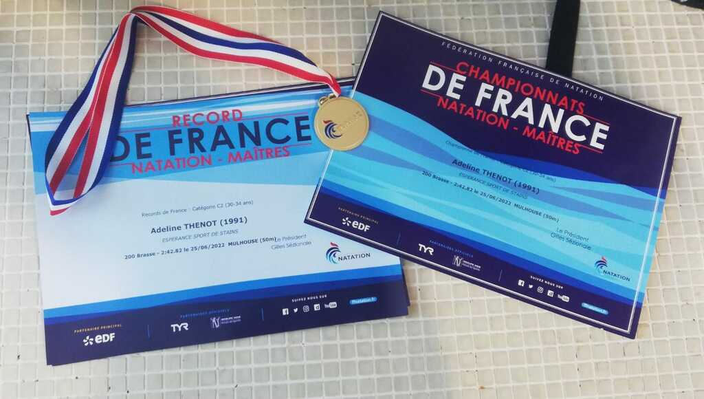 NATATION Championnats de France