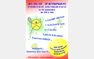 Portes Ouvertes Tennis Badminton