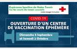 Opérations vaccinations par la croix rouge...
