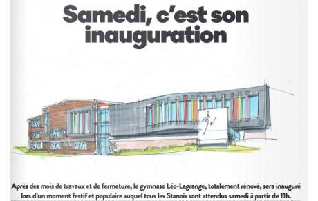 Inauguration Léo Lagrange